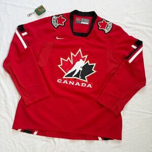 2006 Team Canada Authentic Nike IIHF Olympic Hockey Jersey - L